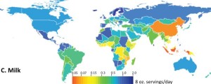 WORLD MILK CONSUMPTIONS DATA